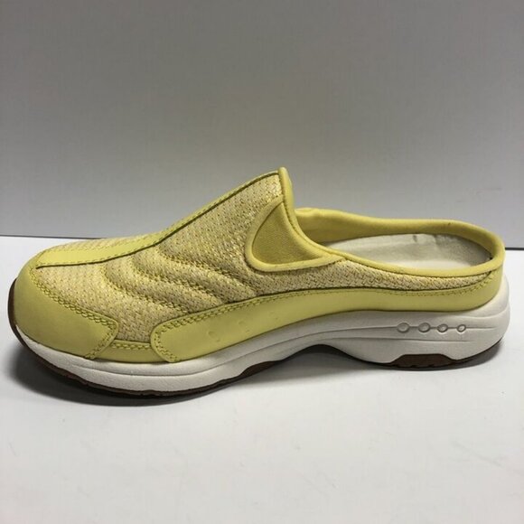 Easy Spirit Women’s TravelTime, Yellow Slip-On Mules, Size 6.5 WW. - Picture 2 of 6